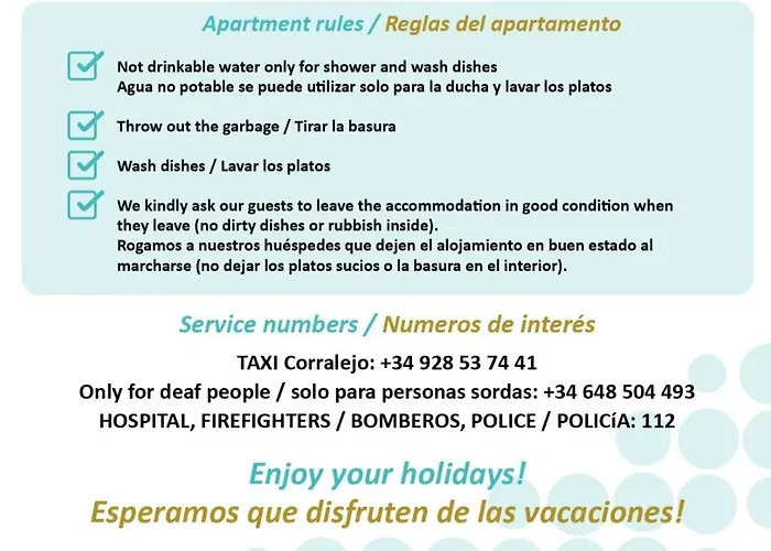 Apartamento B-rent Bristol Surf & Fun Corralejo